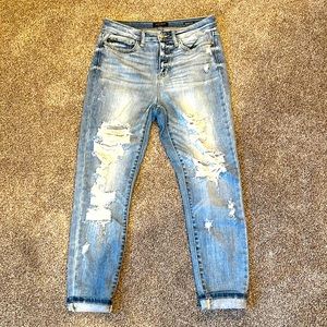 Womens light wash jeans